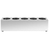 Cutlery Holder 5 Grids Rectangular Stainless Steel 51228