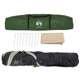 Family Tent Dome 6-Person Green Quick Release 4004233