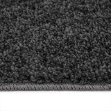 Anti-slip Shaggy Rug Dark Grey 120 x 120 cm PP 4019769