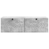 Wall-Mounted TV Cabinet Concrete Grey 99 x 41 x 30 cm 898188