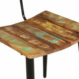 Dining Chairs 2 pcs Solid Reclaimed Wood 287901