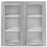 Hanging Cabinet Grey Sonoma 80 x 31 x 80 cm Engineered Wood 884327
