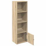 Bookcase Sonoma Oak 31x24x102 cm Engineered Wood 860339