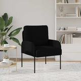 Sofas with Cushion 55cm Black Plywood 42023431