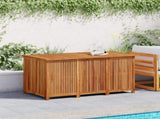 Garden Storage Box 150x80x75 cm Solid Wood Acacia 319707