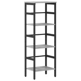 Bookshelf Grey Sonoma 40 x 29.5 x 115 cm Engineered Wood 883907