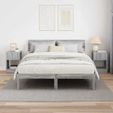 End Table 2 pcs Grey Sonoma 30.5 x 30 x 45 cm Engineered Wood 890907