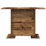 Dining Table Old Wood 110 x 60 x 75 cm Engineered Wood 863164