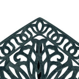 Garden Table Green 53x53x53 cm Cast Aluminium 4002818