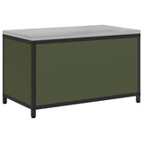 Kitchen Storage HATTEM Olive Green 90 x 50 x 53 cm Steel 874999