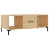 Coffee Table Sonoma Oak 102x50x40 cm Engineered Wood 829303