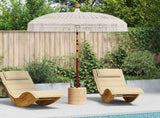 Macrame Parasol Cream 190 x 190 x 260 cm 42006469
