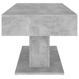 Coffee Table Concrete Grey 96x50x45 cm Engineered Wood 806835
