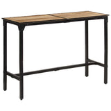 Bar Table 150x55x107 cm Solid Rough Wood Mango 358937