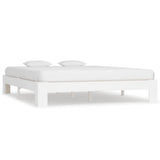 Bed Frame without Mattress Brown 160x200 cm Solid Wood Pine 283296
