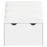 Kids Bookshelf White 60 x 29.5 x 69 cm Engineered Wood 892389