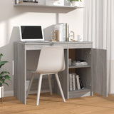 Desk Grey Sonoma 100x50x76 cm Engineered Wood 815487