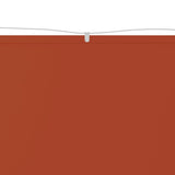 Vertical Awning Terracotta 140x420 cm Oxford Fabric 148362