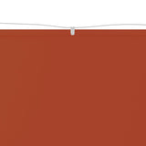 Vertical Awning Terracotta 100x1200 cm Oxford Fabric 148359