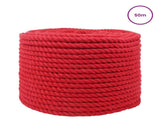 Rope Red 1.2 x 1.2 x 5000 cm Cotton 42011912