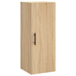 Highboard Sonoma Oak 34.5x34x180 cm Engineered Wood 3199132