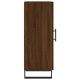Sideboard Brown Oak 34.5x34x90 cm Engineered Wood 828571