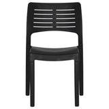 Garden Chairs 2 pcs Anthracite Polypropylene 317728