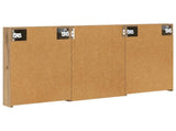 Bathroom Cabinet Set 3 pcs 120 x 10.5 x 60.5 cm Engineered wood 3403735