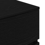 Bedside Cabinets 2 pcs Black 39x35x65 cm Engineered Wood 861322