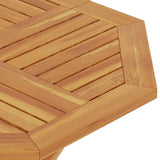 Folding Garden Table 85x85x76 cm Solid Teak Wood 47418