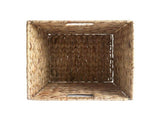 Hand-woven water hyacinth storage baskets 67945102