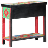Console Table with Drawer Multicolour 80 x 35 x 76 cm 4017566