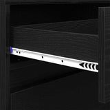 TV Units 2 pcs Black Oak 180 x 34 x 50 cm Engineered Wood 3385630