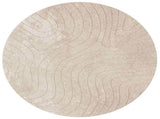 Area Rugs Round PALMERAS Beige 160 CM Polyester 42022646
