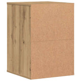 Corner Chest of Drawers Artisian Oak 40x41x58 cm Engineered Wood 852842