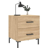 Bedside Cabinets 2 pcs Sonoma Oak 40x35x47.5 cm Engineered Wood 827315