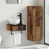 Bathroom Furniture Set 2 pcs Old Wood 33 x 34.5 x 100 cm 3406101