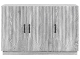 Sideboard Grey Sonoma 89 x 34.5 x 77 cm Engineered Wood 895341