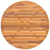 Garden Dining Table Round 110x75 cm Solid Wood Acacia 4108135