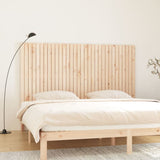Wall Headboard 204x3x110 cm Solid Wood Pine 824928