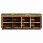 Shoe Cabinet Brown 110 x 35 x 40 cm Solid Reclaim wood 4019627