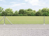 Welded Wire Fence with Concrete Base 10 x 0.6 m 3352274