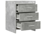 Bedside Tables Concrete Grey 40 x 36 x 70 cm Engineered Wood 8011030