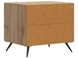 Bedside Cabinet 2 pcs Artisan Oak 43 x 34.5 x 50 cm 895504