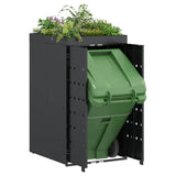 Wheelie Bin Storage with Planter Roof for Single 240L Bin 42018677