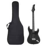 Electric Guitar for Beginner with Bag Black 4/4 39" 70193