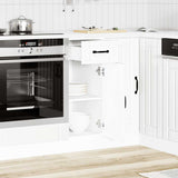 Kitchen Base Cabinet Lucca White Engineered Wood 853697