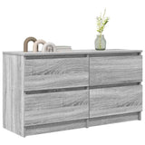 TV Cabinet Grey Sonoma 100x35x54 cm Engineered Wood 861801