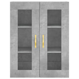 Highboard Concrete Grey 69,5x34x180 cm Engineered Wood 3198325