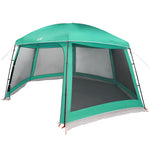 ZNTS Pool Tent with Removable Fly & Mesh Walls Sea Green 512x458 cm 4100626